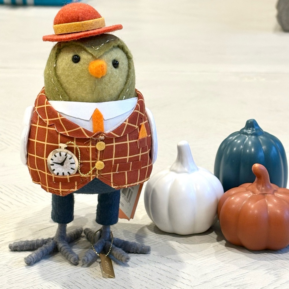 Hyde and Eek! Boutique Featherly Friends Oats Plush 2023 NWT